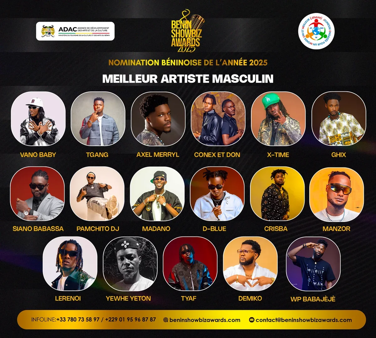 Meilleur Artiste Masculin